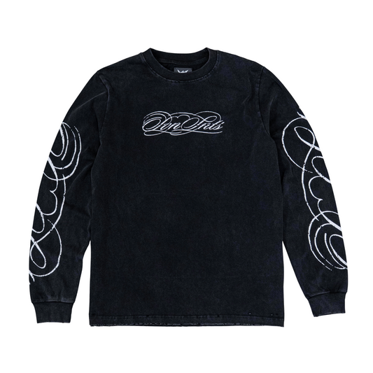 SVNSNTS Cursive Long Sleeve
